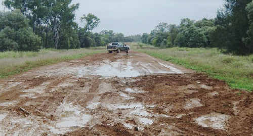 BOGGY: Governments cannot justify upgrading this 39km stretch of gravel road. cont BOGGY: Governments cannot justify upgrading this 39km stretch of gravel road. cont